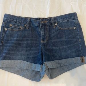 Banana Republic Premium Denim Roll Up Shorts Women's Size 27/4